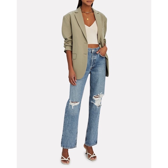 AGOLDE Lana Vintage Straight Leg Jean - Picture 11 of 12